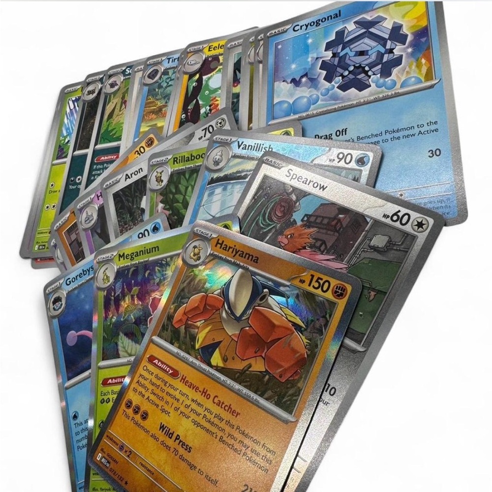 25 Cards Guaranteed Holos Trading Cards - Poké Pulls Pocket Pack Pokemon - Picture 2 of 3